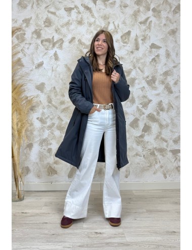 Abrigo Kara Only Azul Oxford