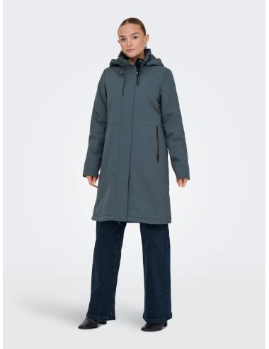 Abrigo Kara Only Azul Oxford