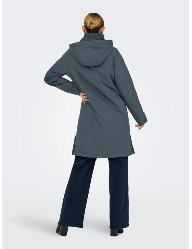Abrigo Kara Only Azul Oxford