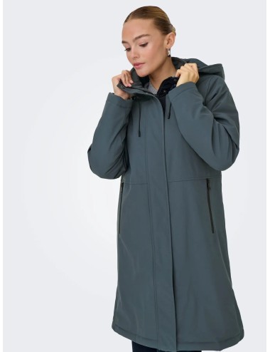 Abrigo Kara Only Azul Oxford