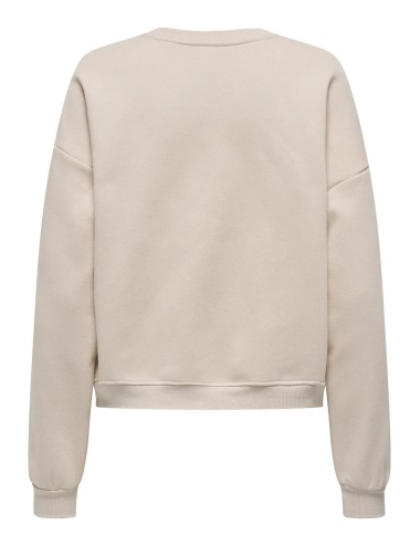 Sudadera Elissana Only Beige