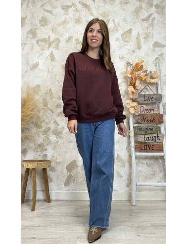 Sudadera Elissana Only Vino