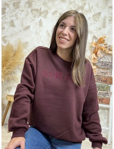 Sudadera Elissana Only Vino