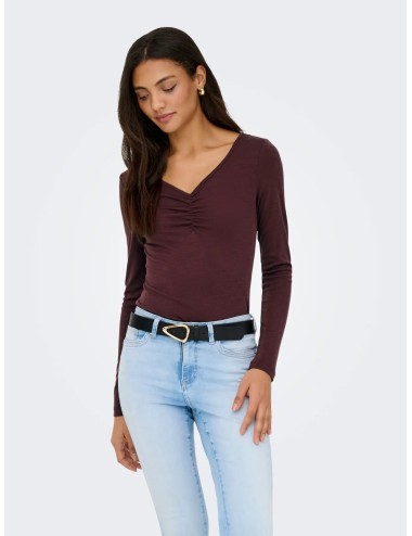 Camiseta Free Only Rose Brown