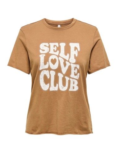 Camiseta Lucy Only Camel