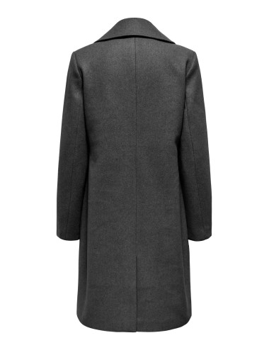 Abrigo Adina Gris Melange Only