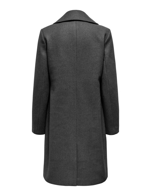 Abrigo Adina Gris Melange Only