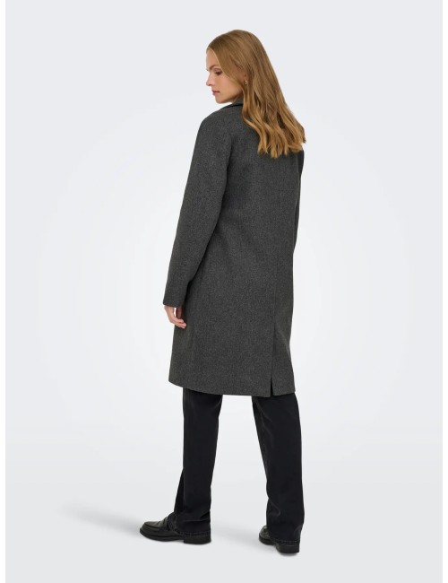 Abrigo Adina Gris Melange Only
