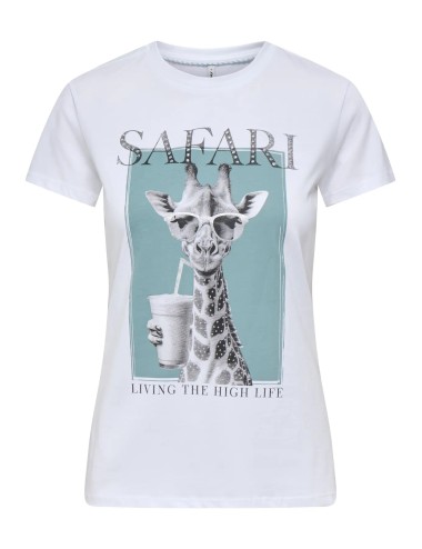 Camiseta Vibe Jirafa Only