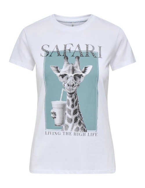 Camiseta Vibe Jirafa Only