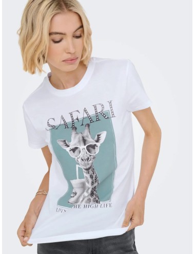 Camiseta Vibe Jirafa Only