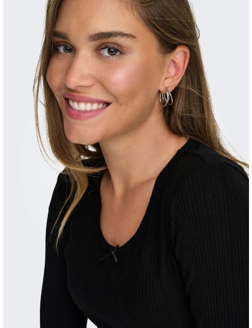 Camiseta Line Negro Only