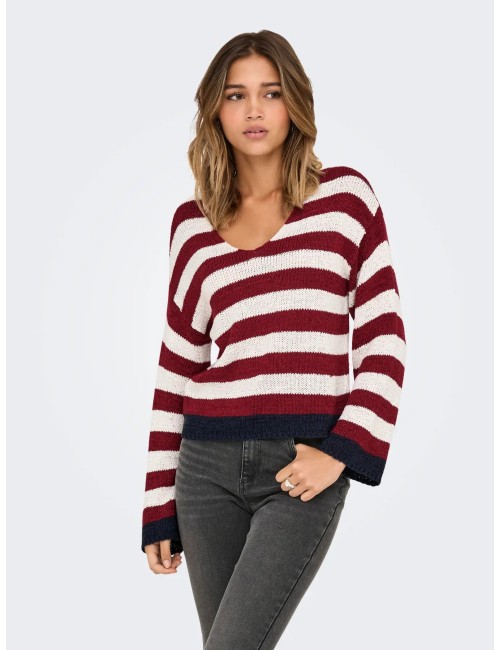 Jersey Geena Granate Only