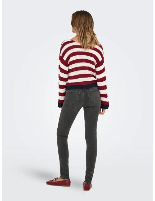 Jersey Geena Granate Only