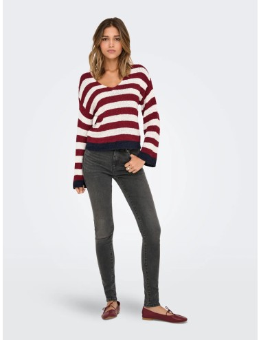 Jersey Geena Granate Only