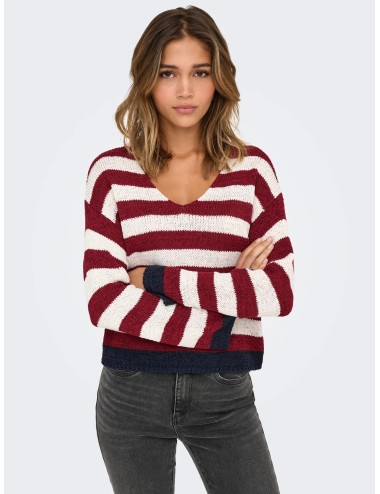 Jersey Geena Granate Only