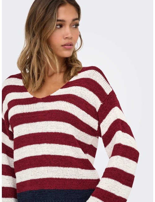 Jersey Geena Granate Only