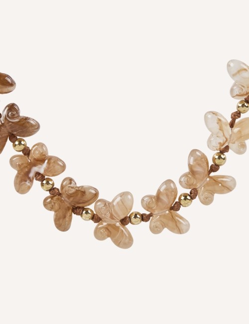 Collar mariposas