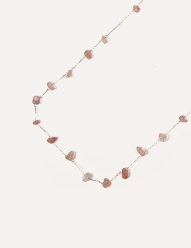 Collar Cuarzo Rosa