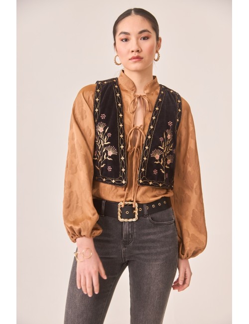 Chaleco Bordado Nihal Nekane