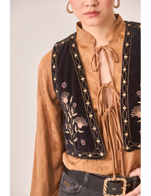 Chaleco Bordado Nihal Nekane