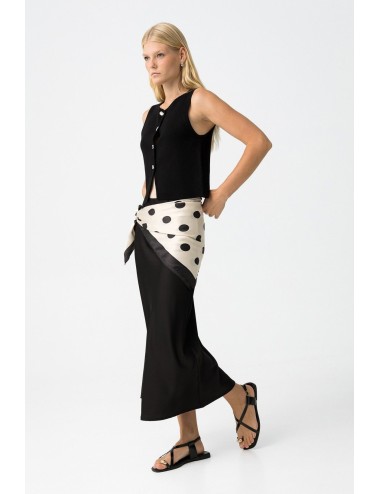 Falda Kansas Negro Tiffosi