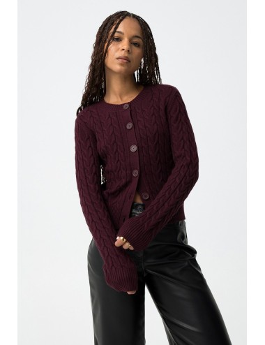 Cárdigan Limnoria Tiffosi Amatista