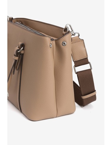 Bolso Gabriela Tiffosi Marrón Caramelo