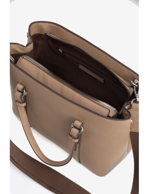 Bolso Gabriela Tiffosi Marrón Caramelo